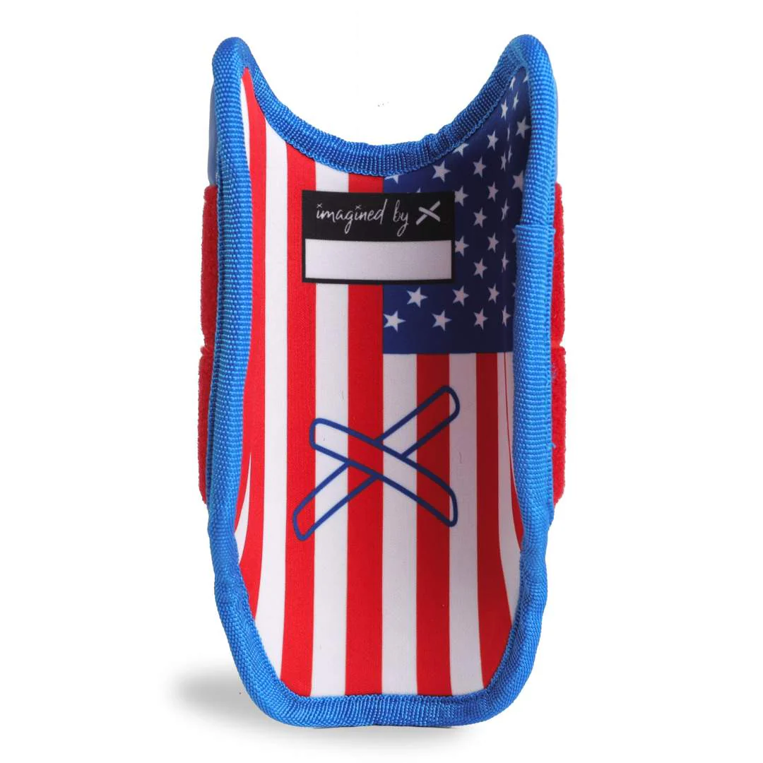 stars & stripes 2 strap ice cream elbow guard - Image 4