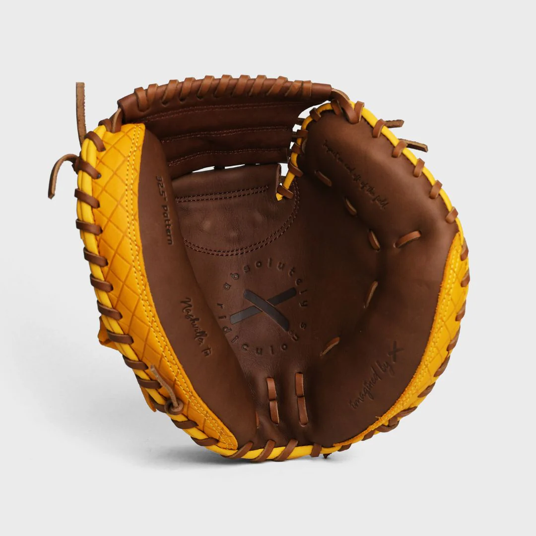 32.5" youth catcher's mitt | chocolate - Image 3