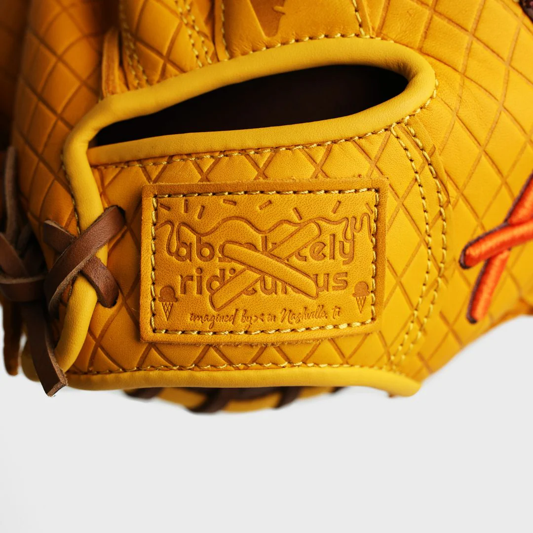 32.5" youth catcher's mitt | chocolate - Image 7