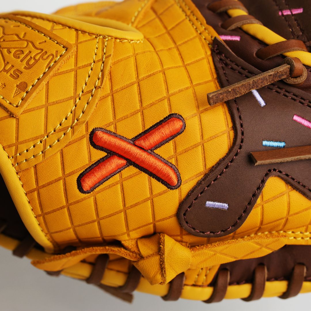32.5" youth catcher's mitt | chocolate - Image 8