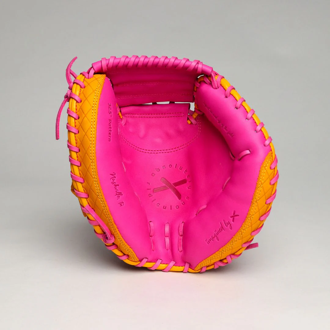 32.5" youth catcher's mitt | strawberry - Image 5