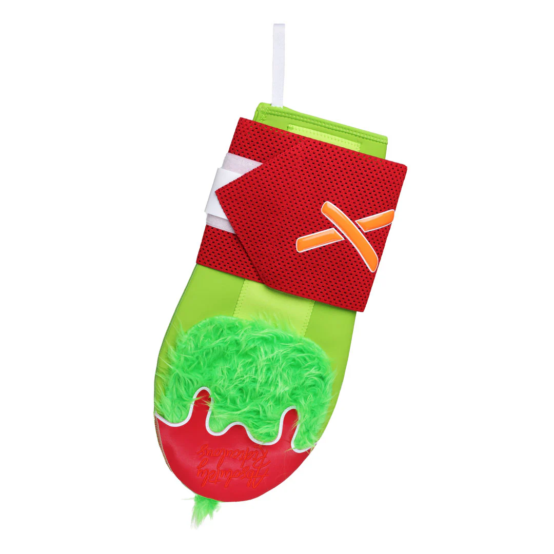a mean one christmas stocking