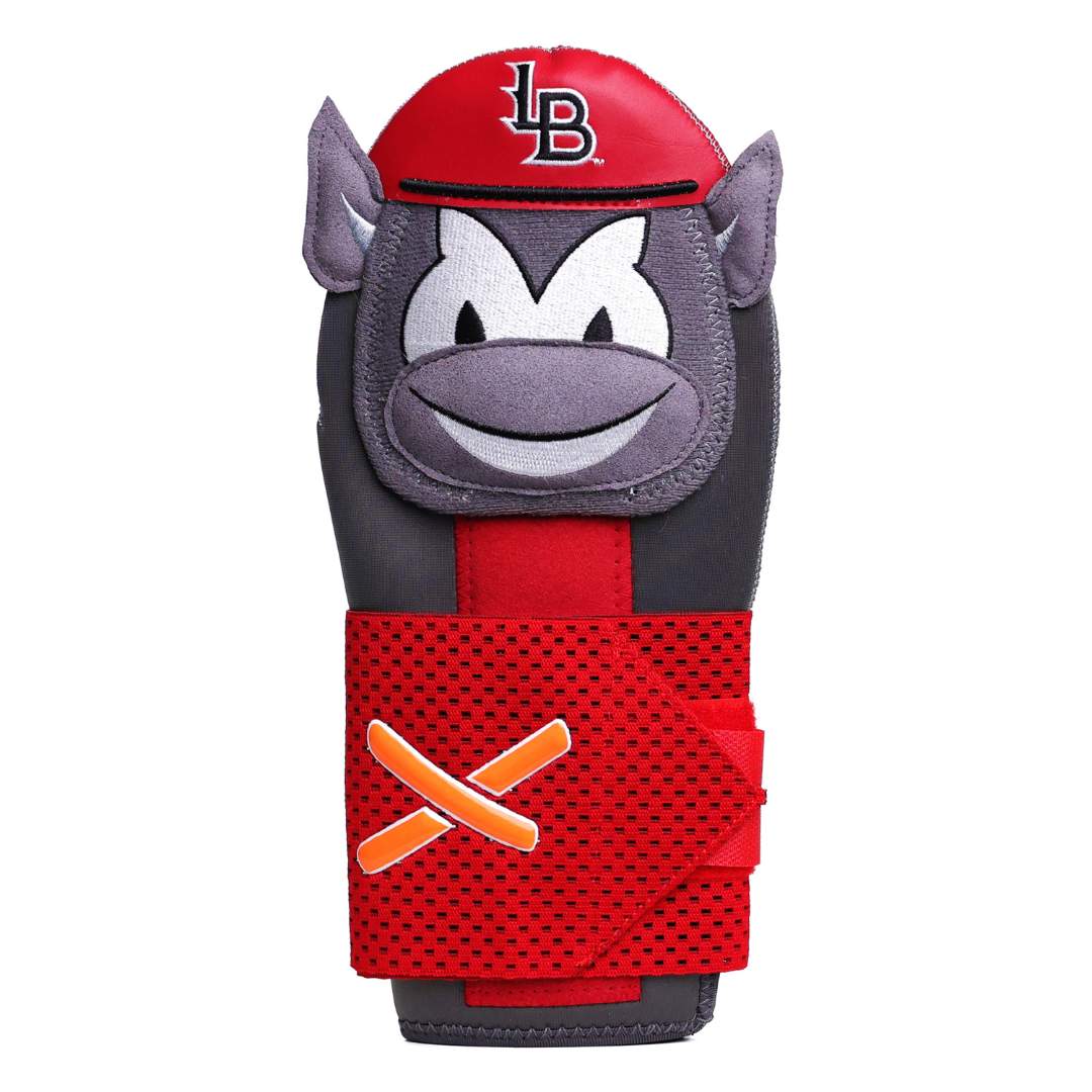 buddy bats sliding mitt | louisville bats milb collab