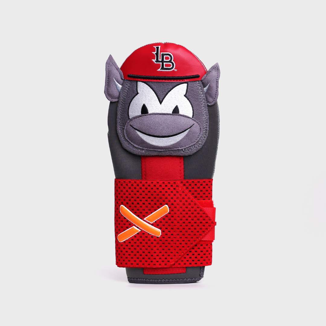 buddy bats sliding mitt | louisville bats milb collab - Image 2