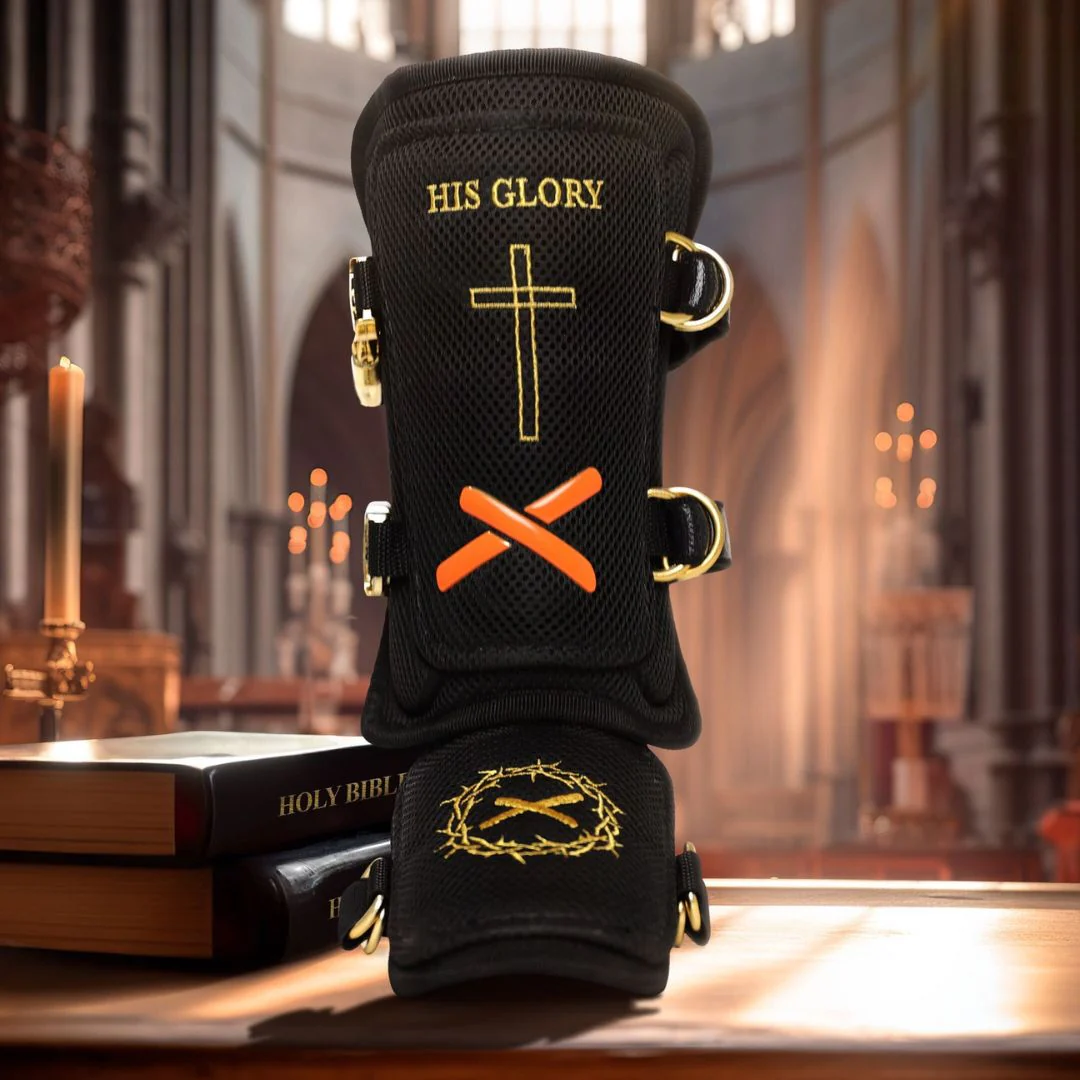 bible black binding edition leg guard - Image 2