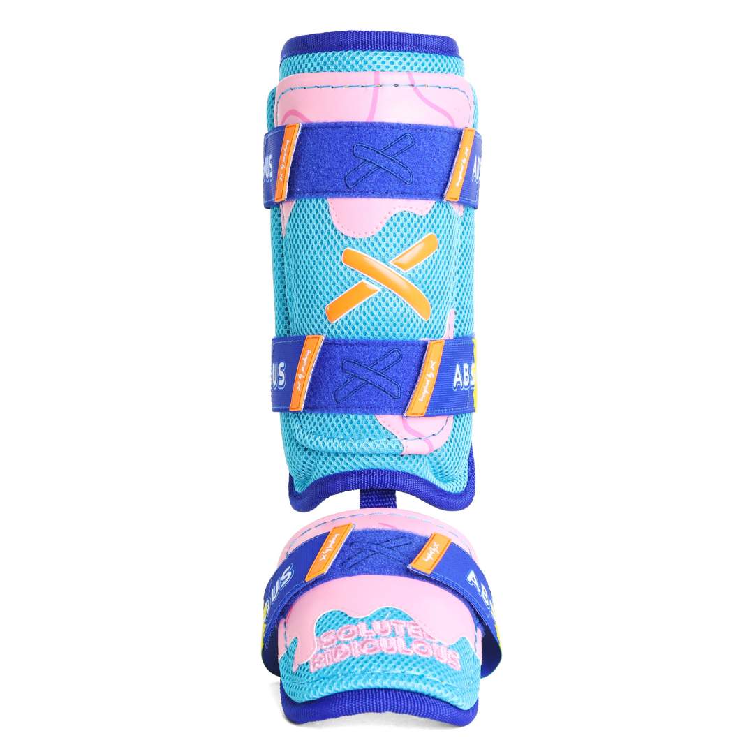 bubble gum leg guard