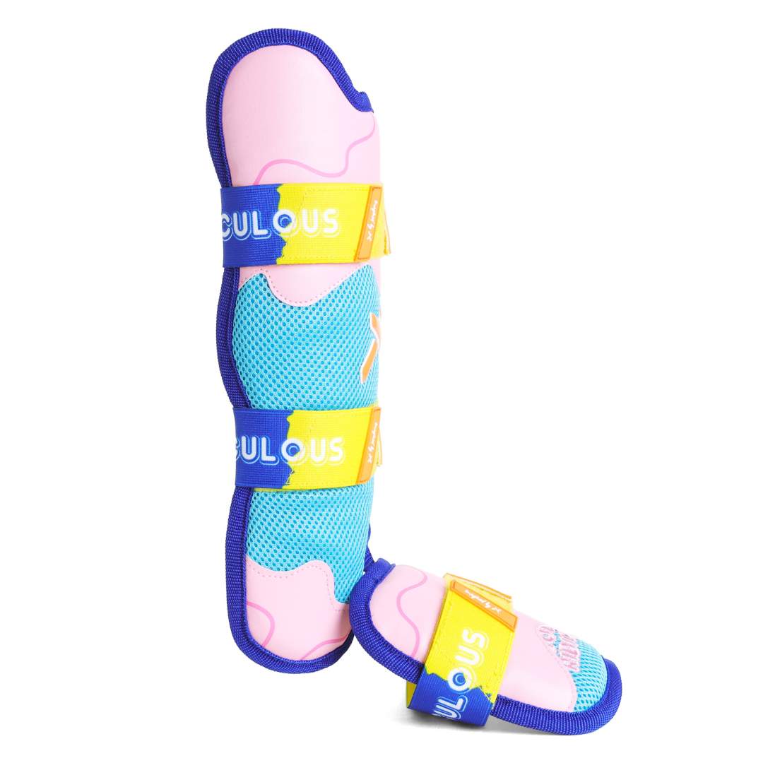 bubble gum drip model leg guard - Image 4