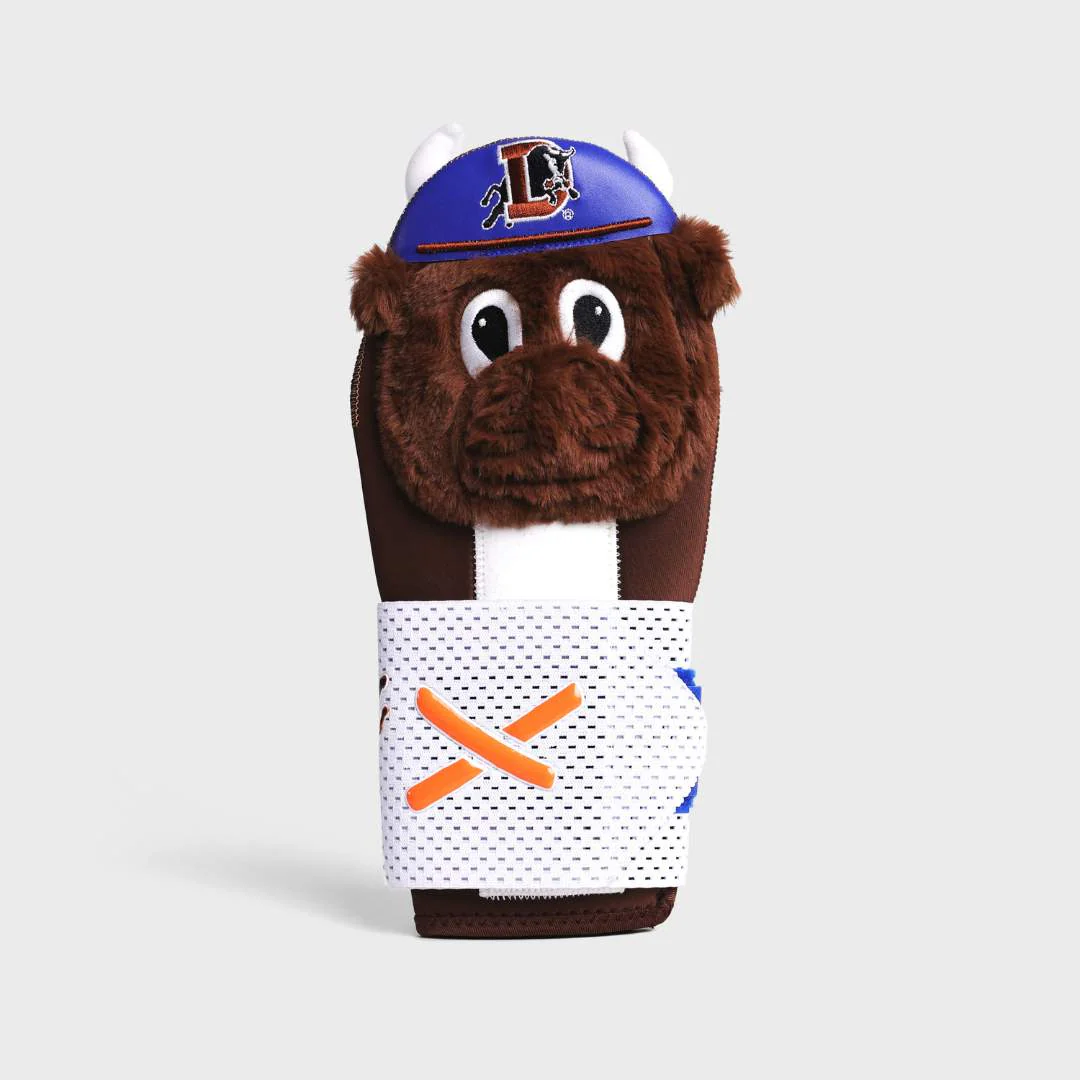 wool e. bull sliding mitt | durham bulls milb collab - Image 2