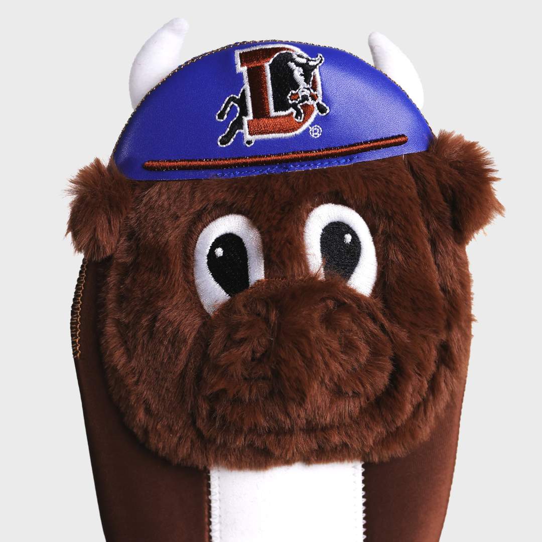 wool e. bull sliding mitt | durham bulls milb collab - Image 4