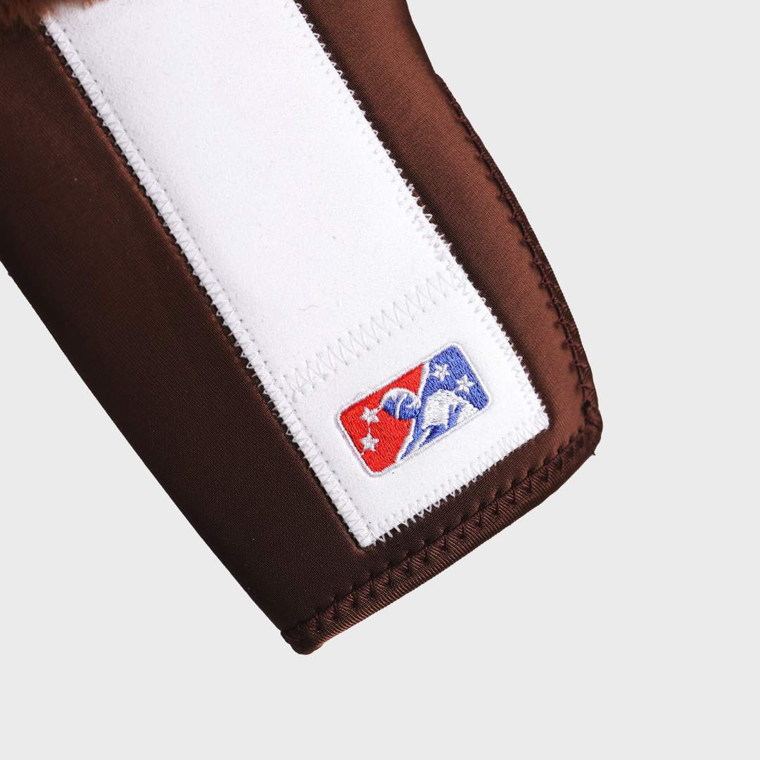 wool e. bull sliding mitt | durham bulls milb collab - Image 7