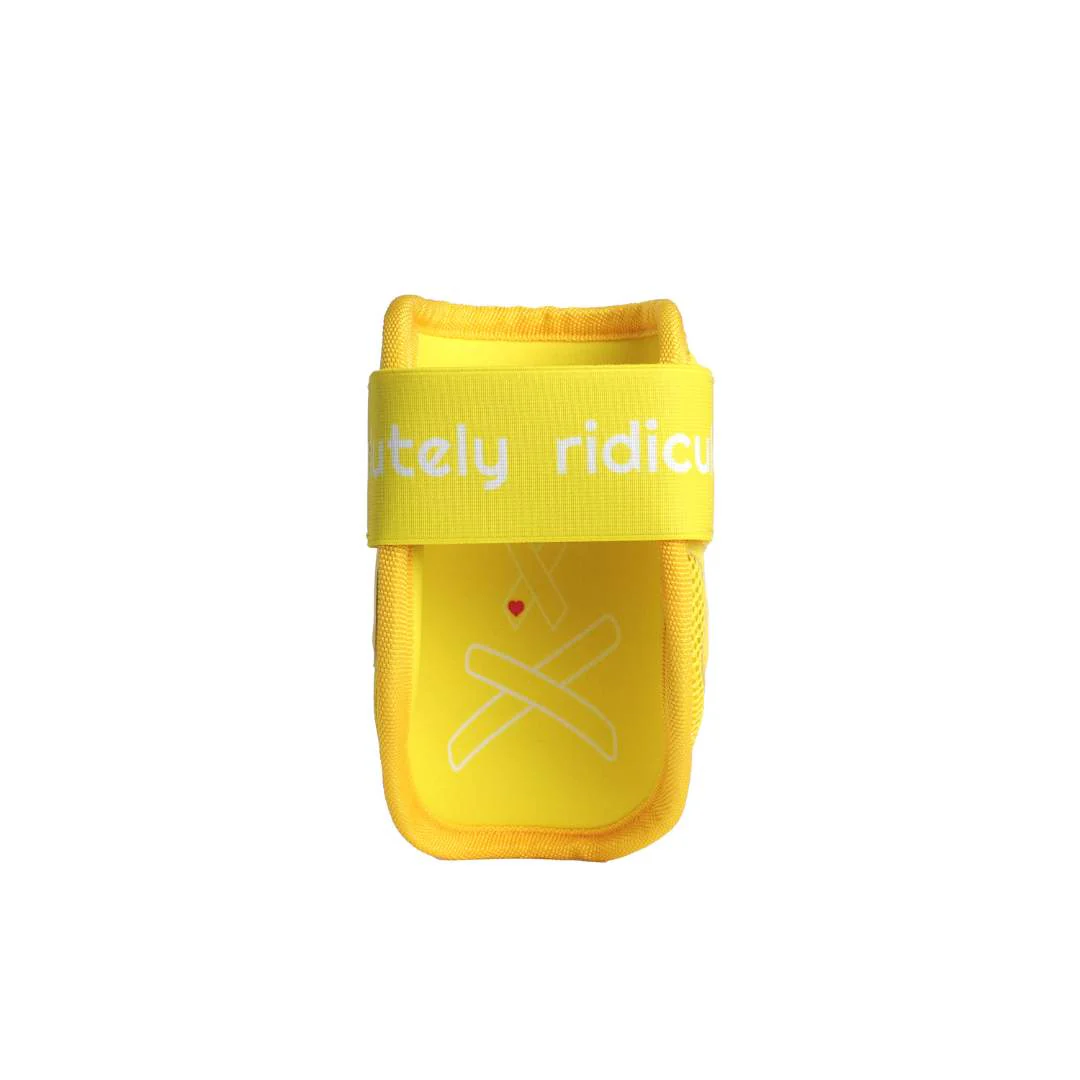 gold ribbon childhood cancer awareness elbow guard - Image 5