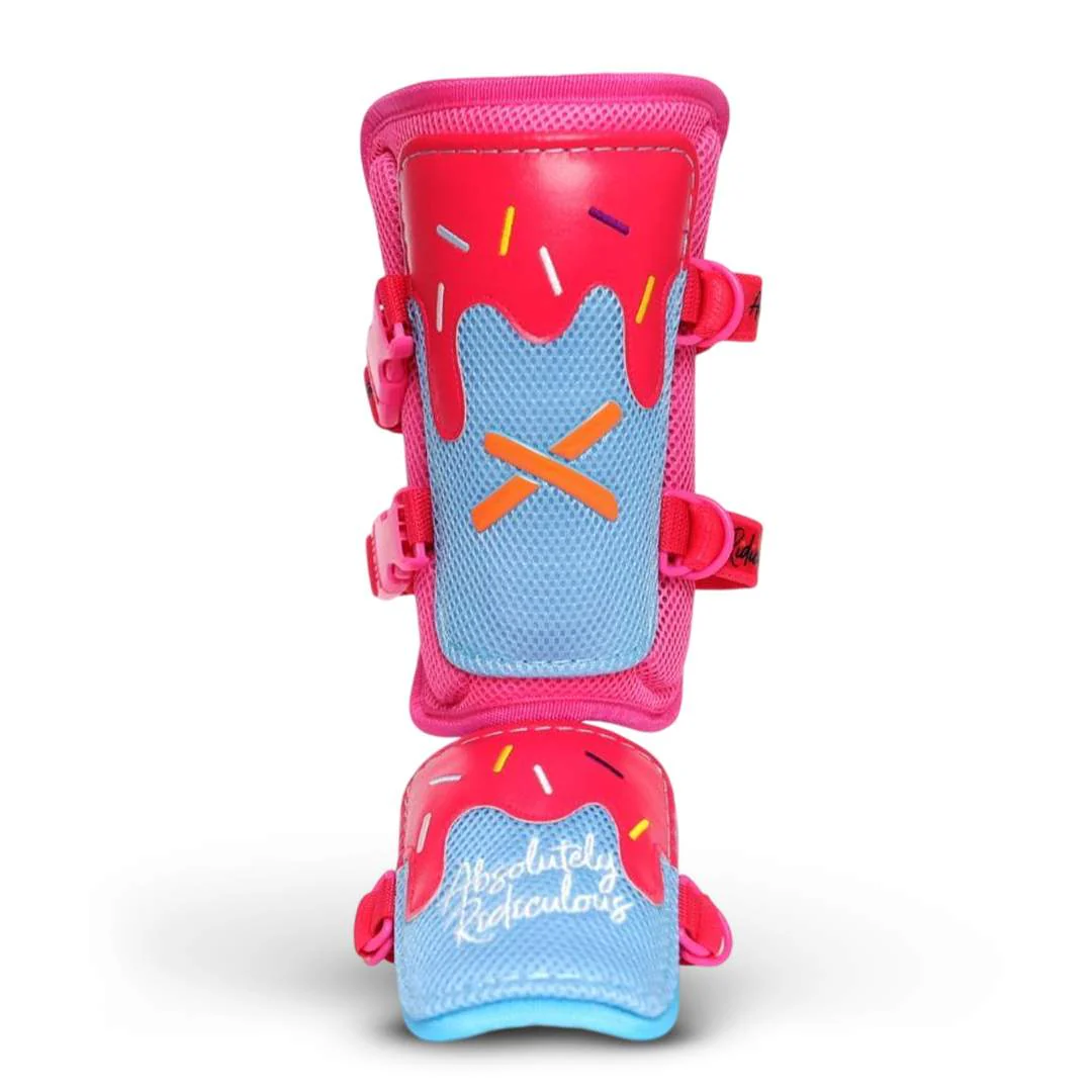 cotton candy leg guard