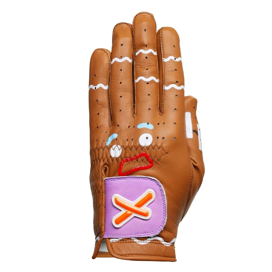 gingerbread man golf gloves