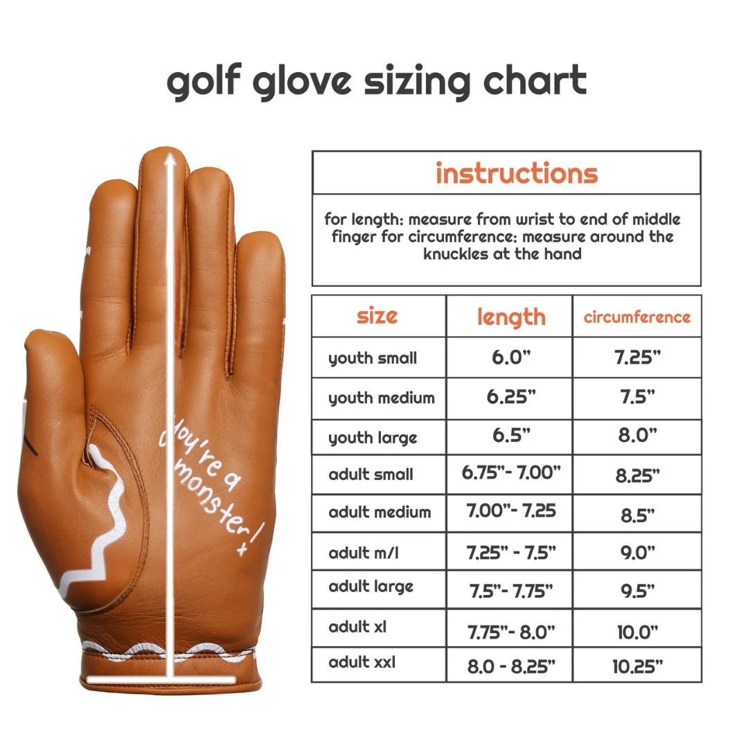 gingerbread man golf gloves - Image 2