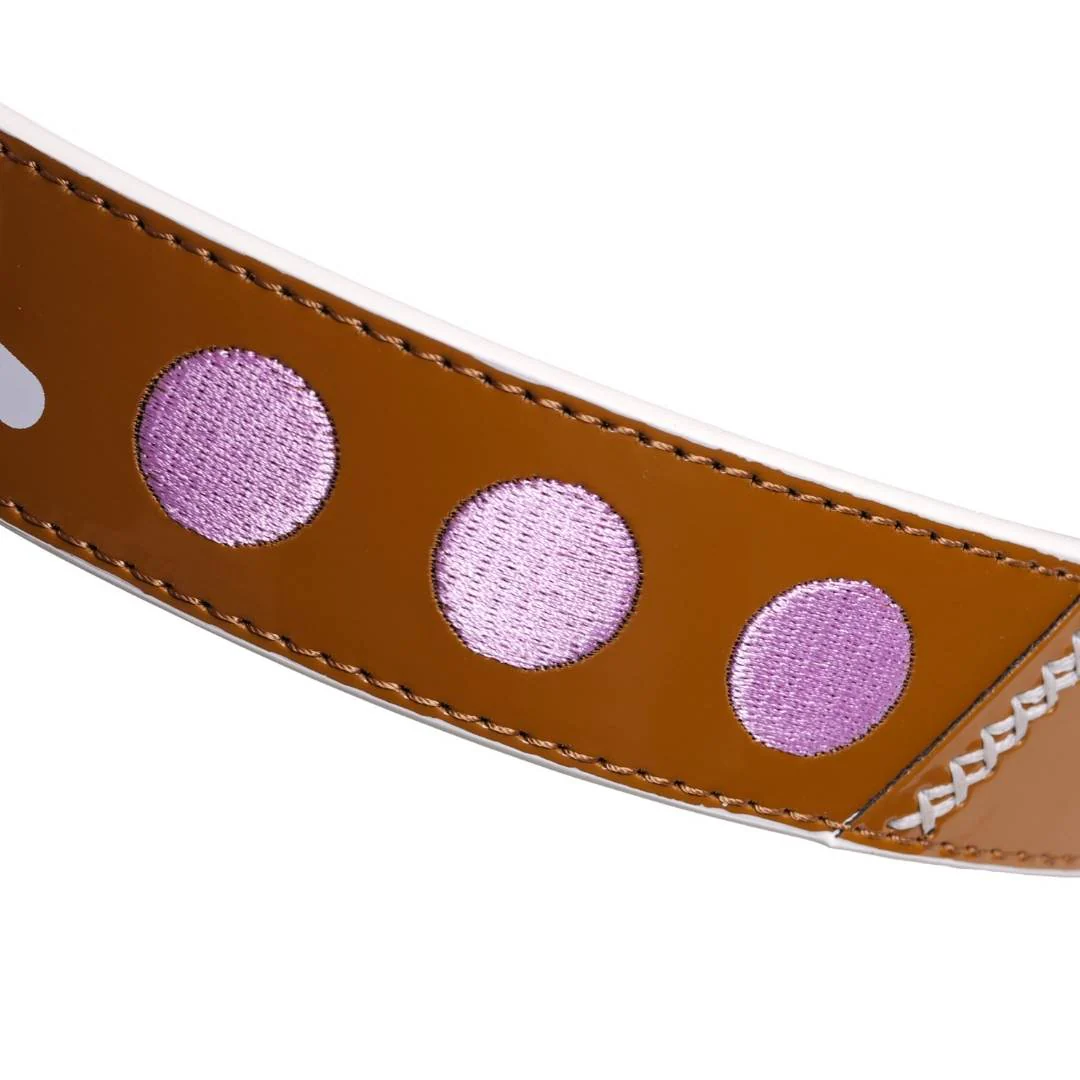 gingerbread man handmade leather belt - Image 5