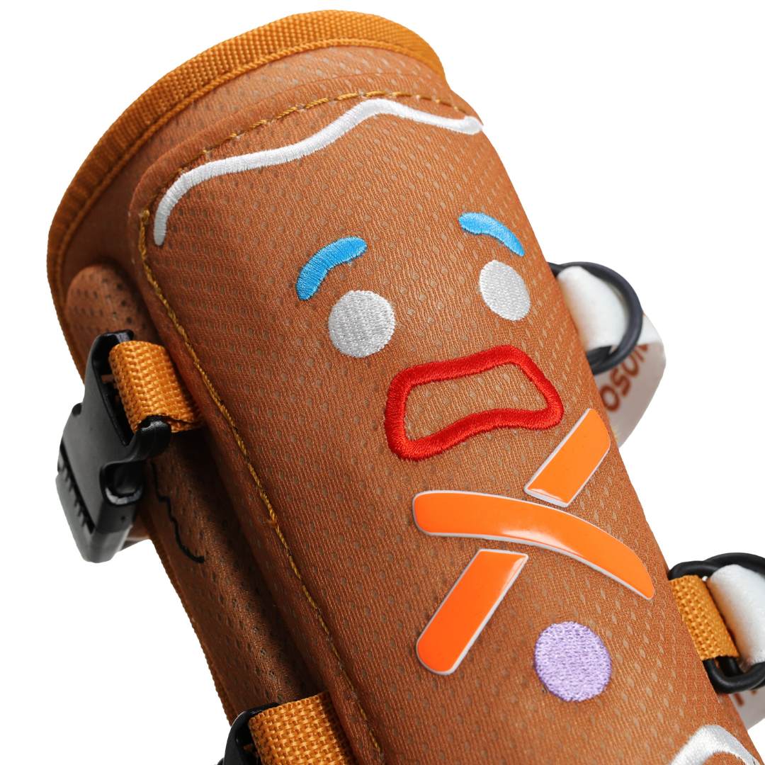 gingerbread man leg guard - Image 3