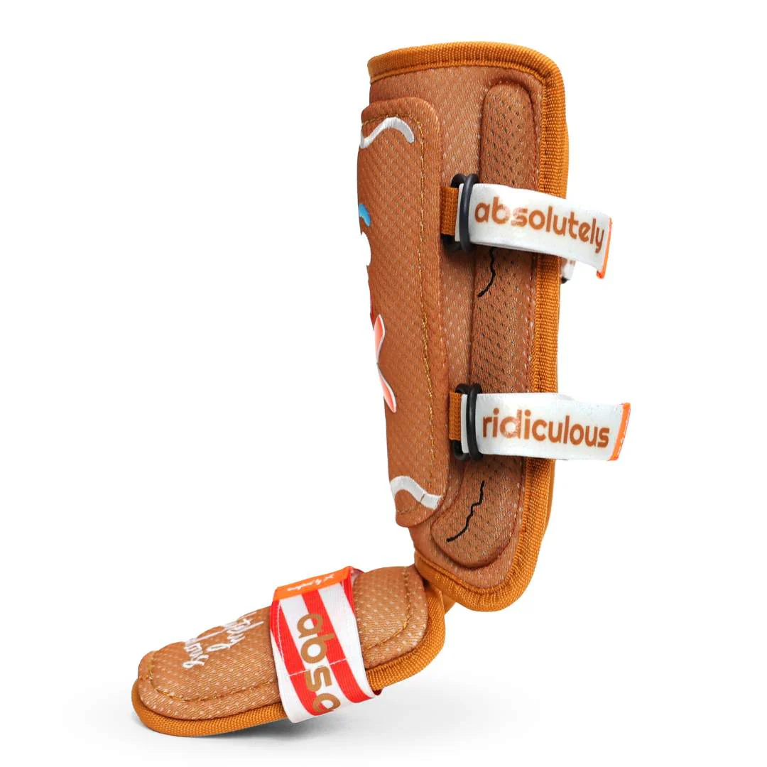 gingerbread man leg guard - Image 4