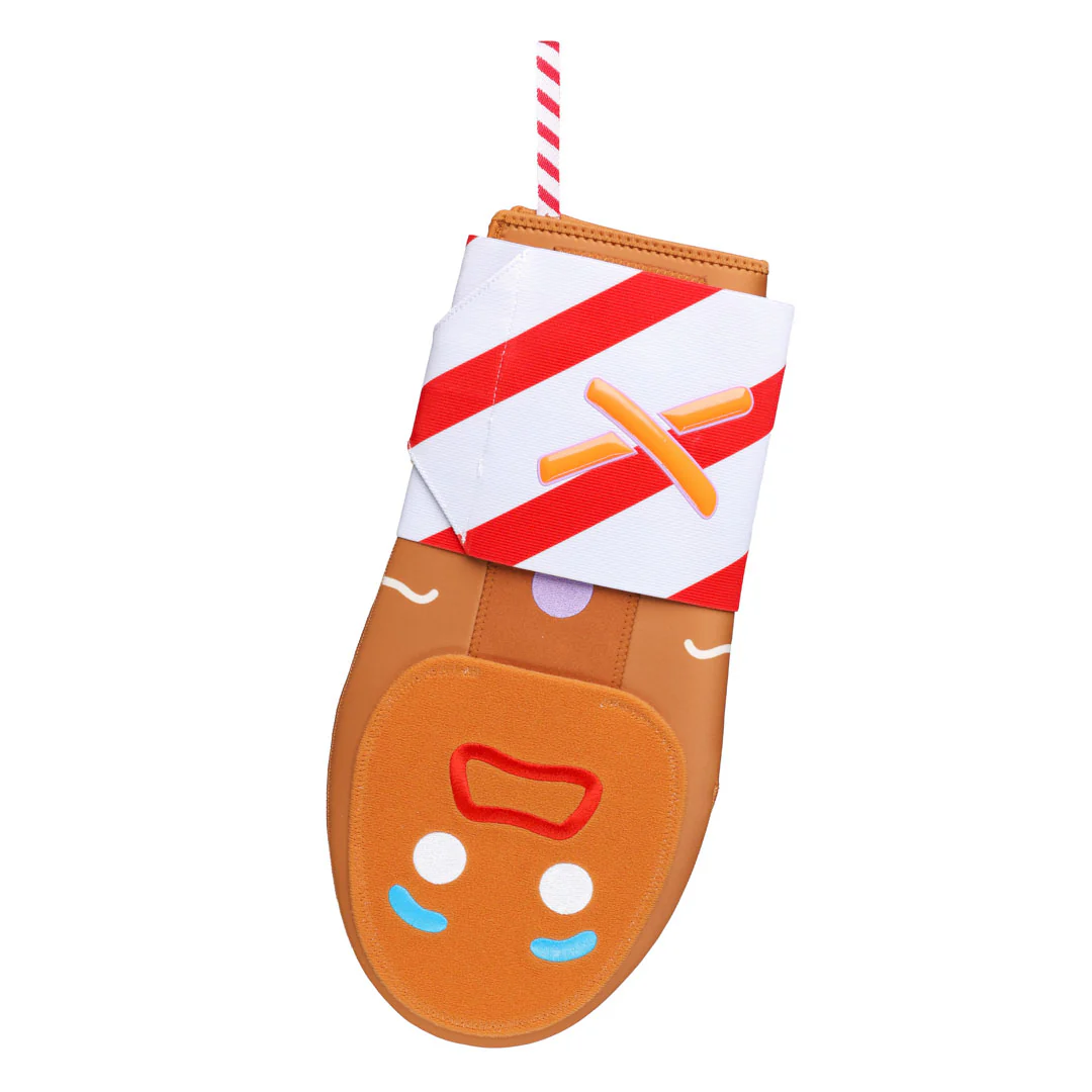 gingerbread man christmas stocking