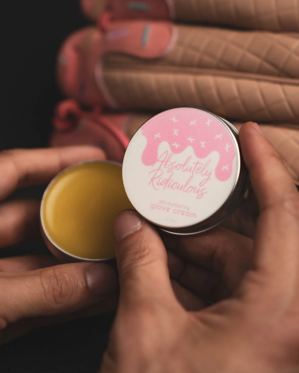 variety pack - strawberry, chocolate & vanilla ice cream scented glove conditioner - Image 3