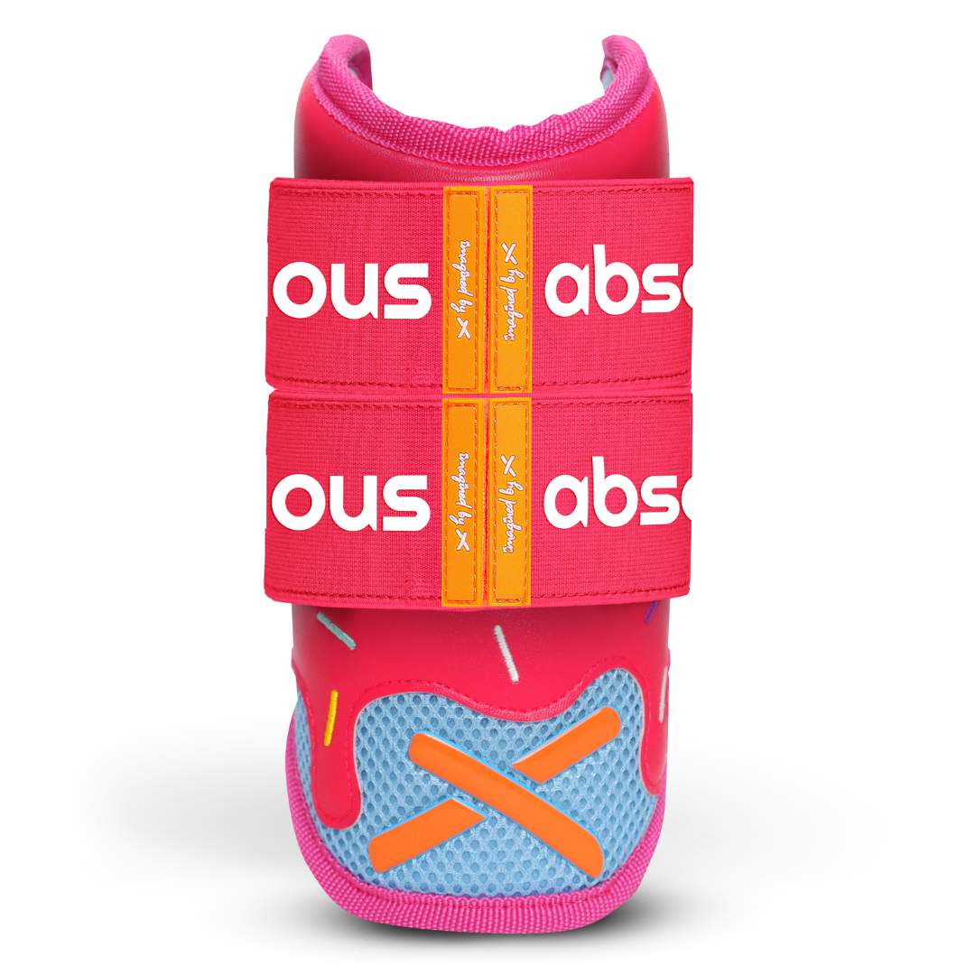 cotton candy double strap elbow guard