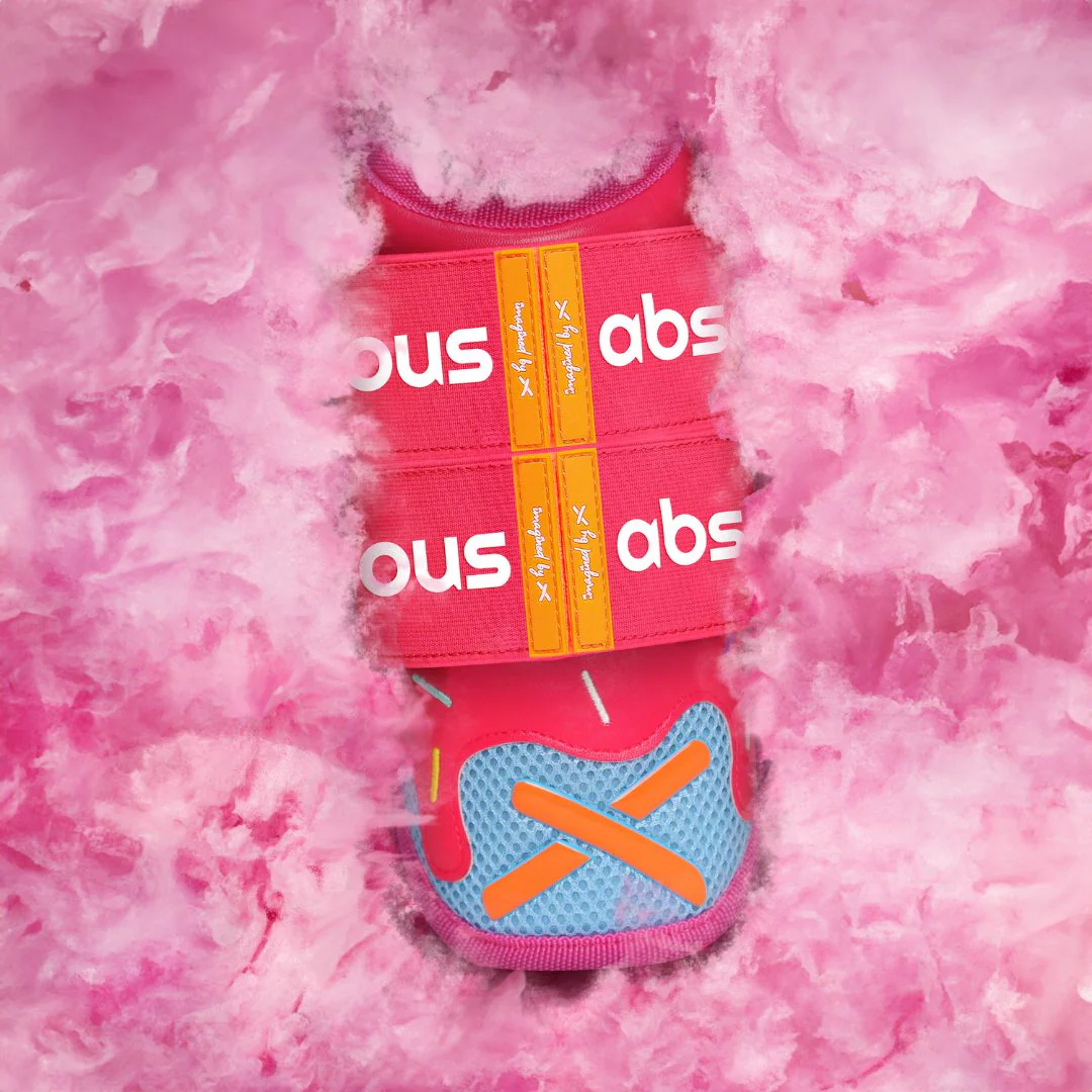 cotton candy double strap elbow guard - Image 2