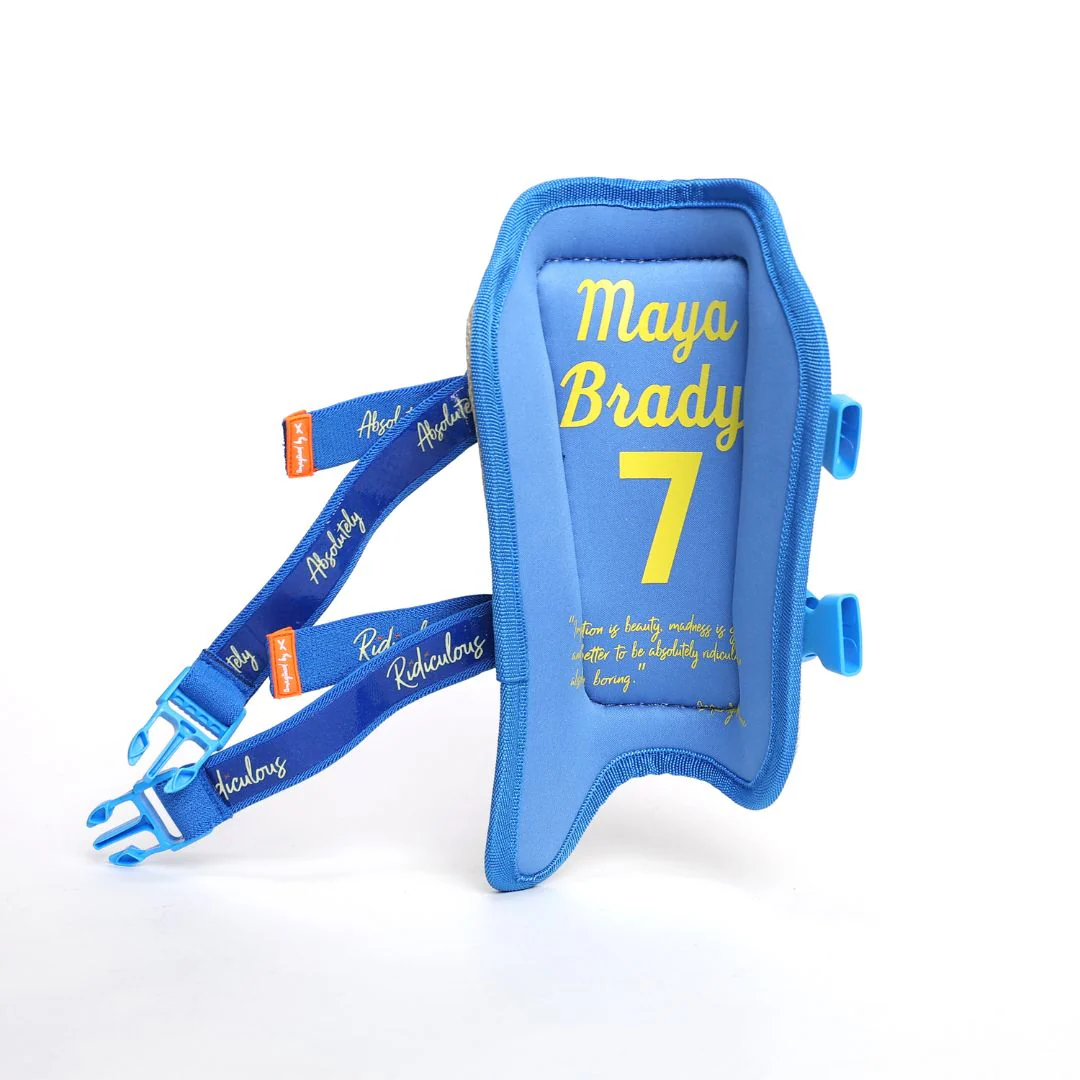 maya brady left handed hitter's leg guard - Image 6