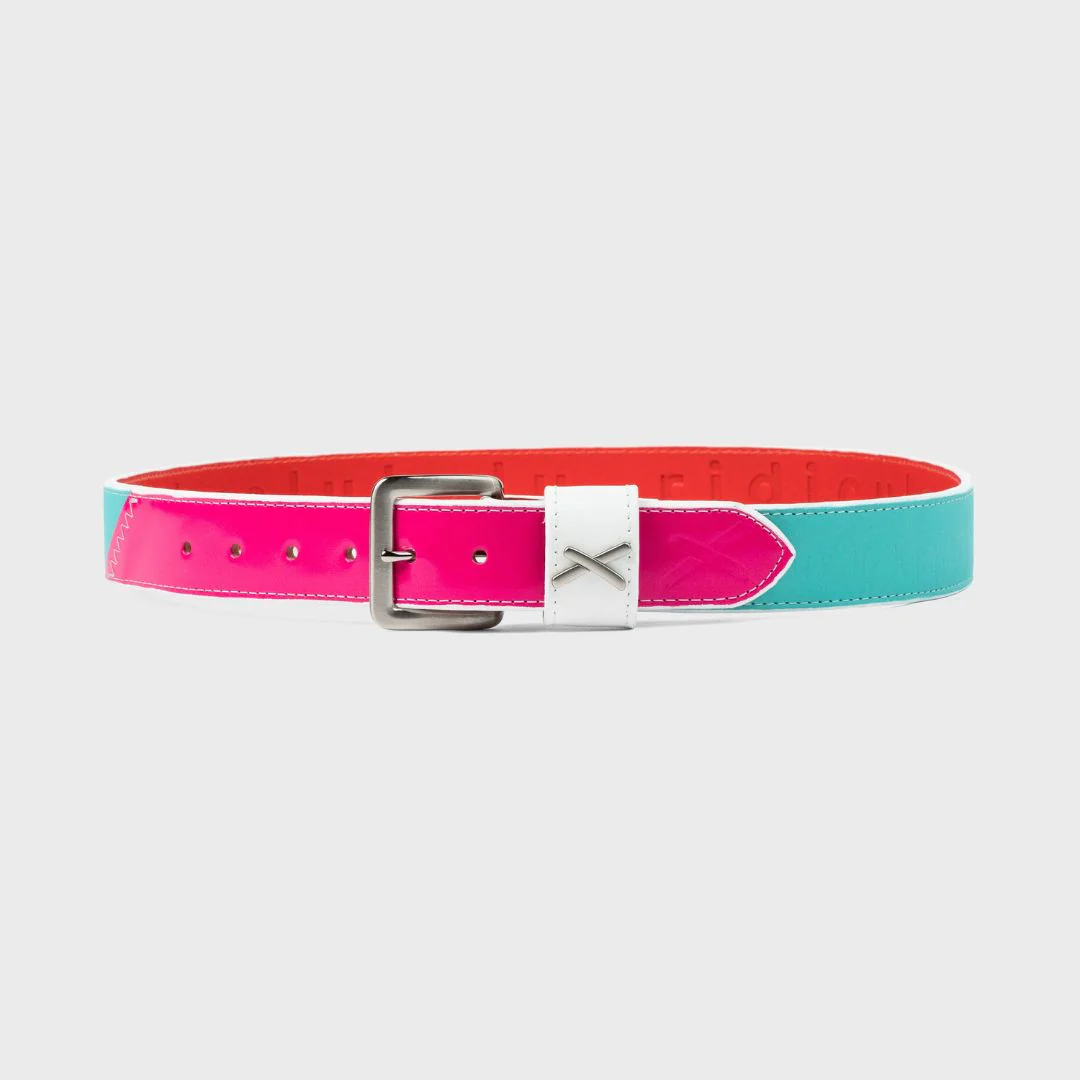 miami ice handmade leather belt - Image 5