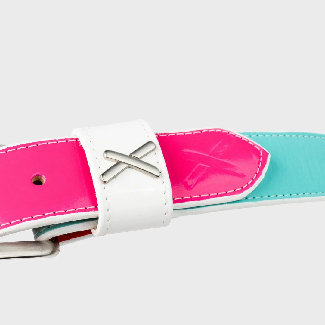 miami ice handmade leather belt - Image 6