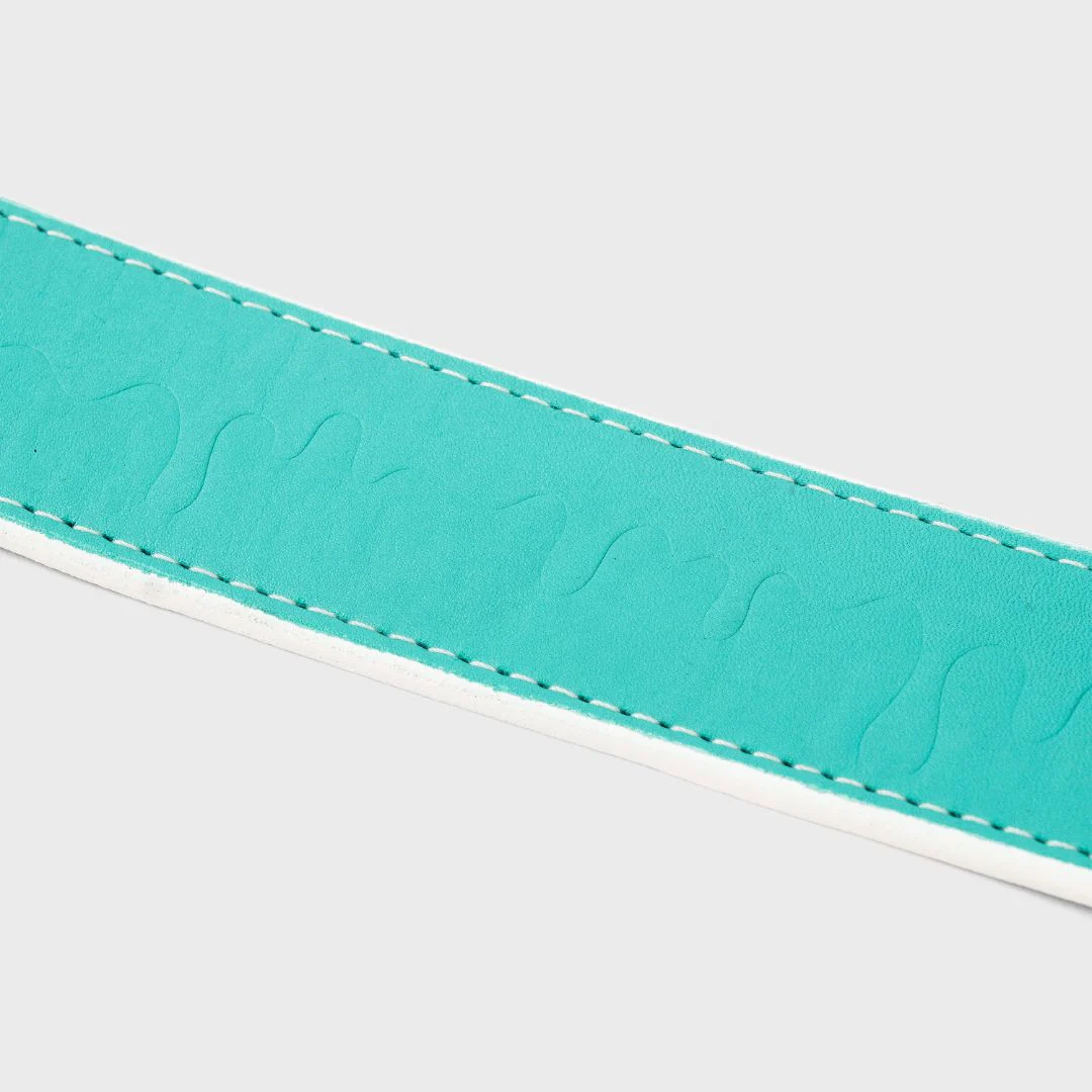 miami ice handmade leather belt - Image 7