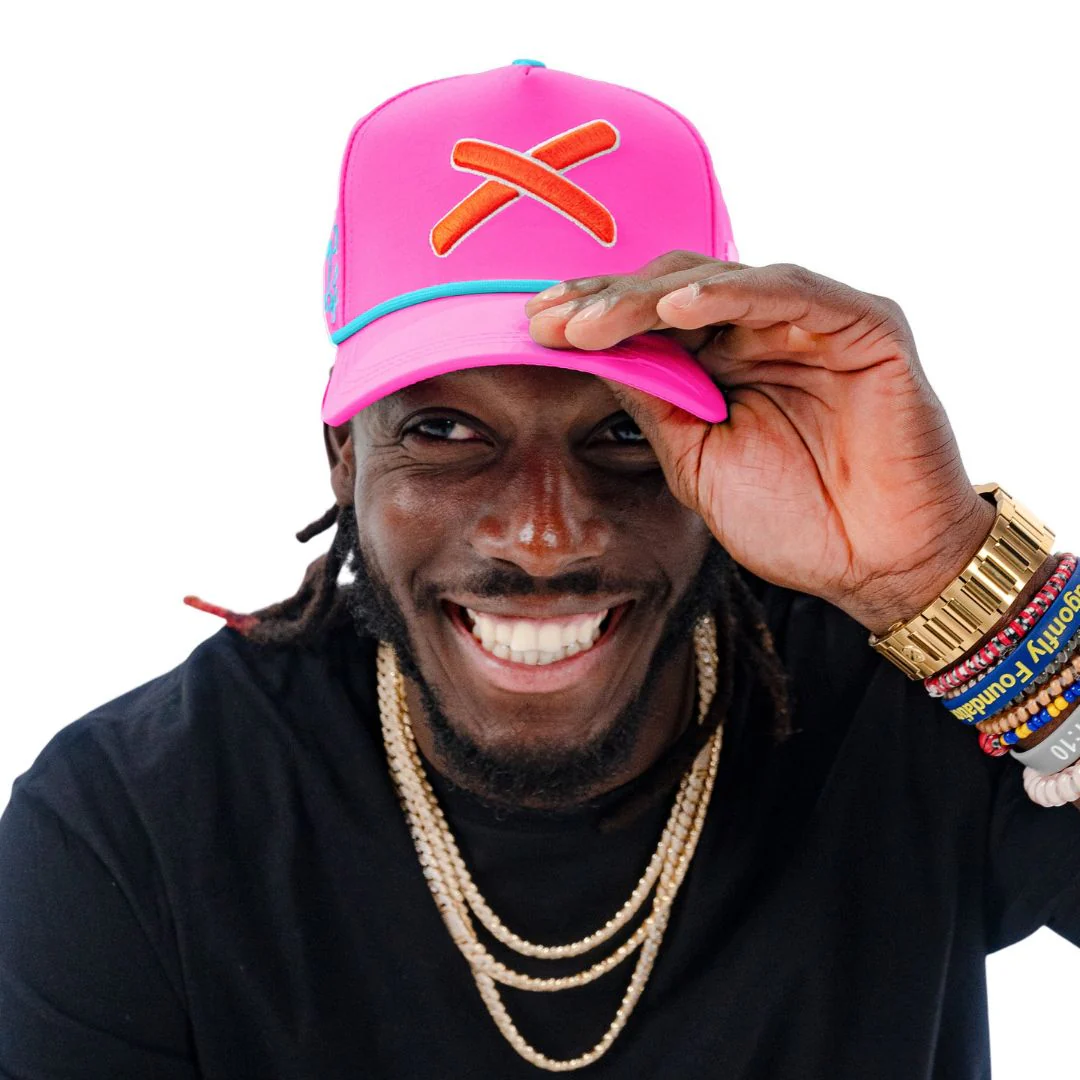 miami ice pink hat - Image 2
