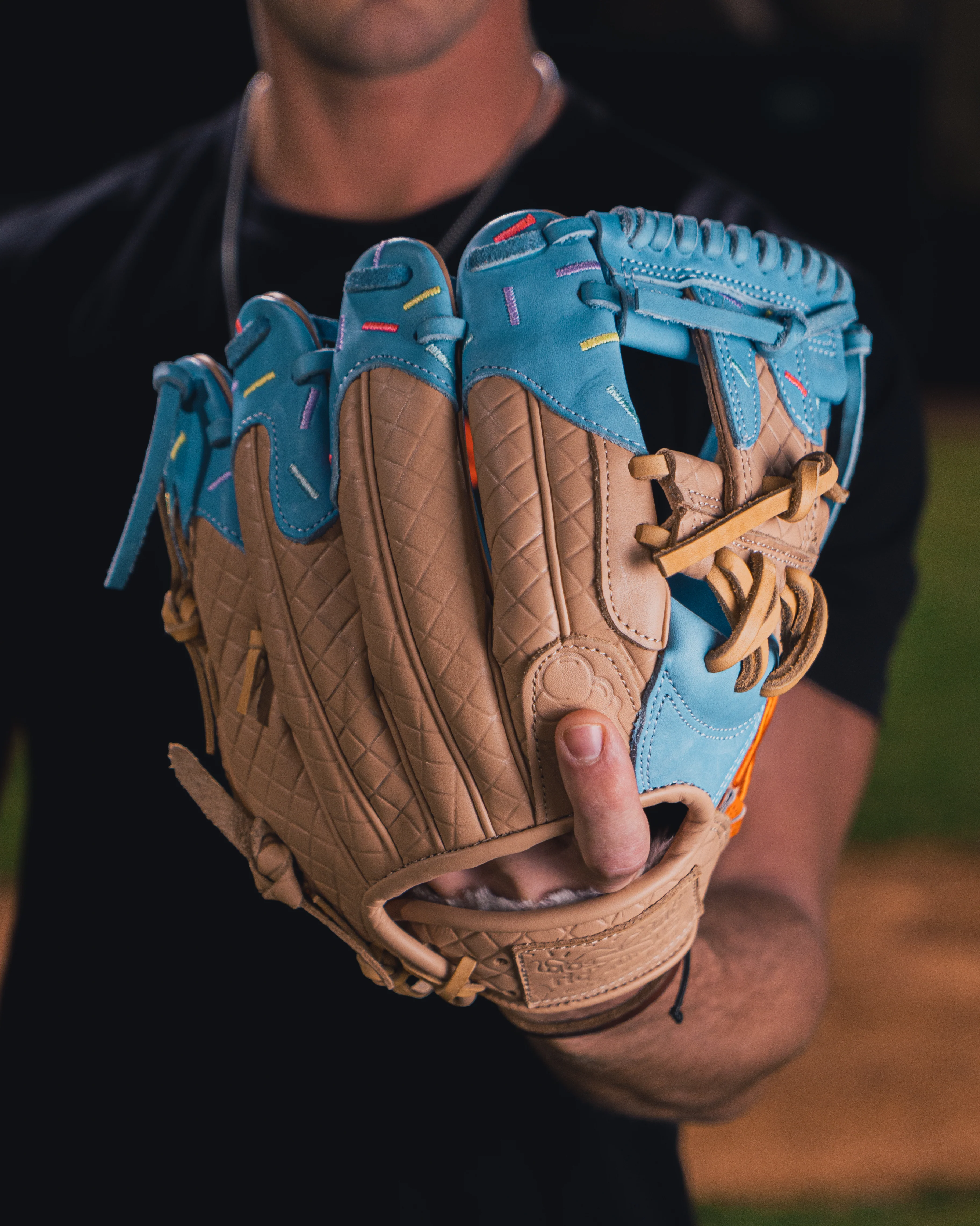 pushin' 🅿️ tan ice cream glove | rare edition - Image 3