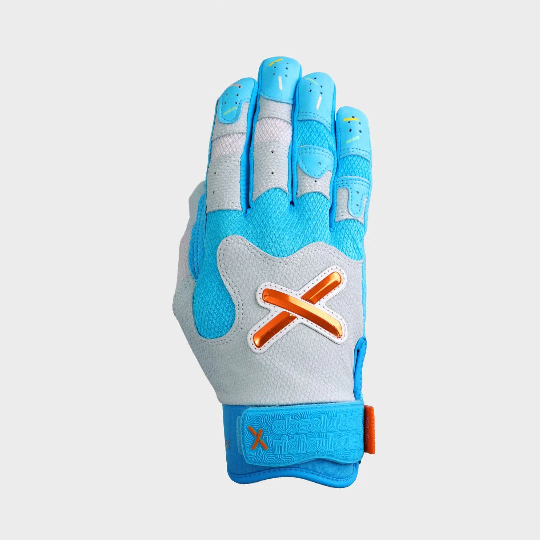 pushin' p whiteout batting gloves - Image 6