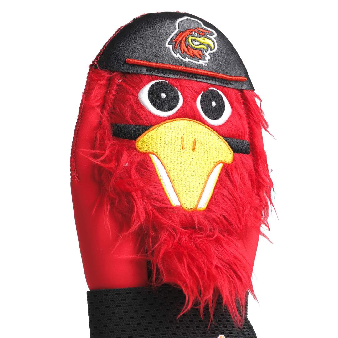 spikes sliding mitt | rochester red wings milb collab - Image 2