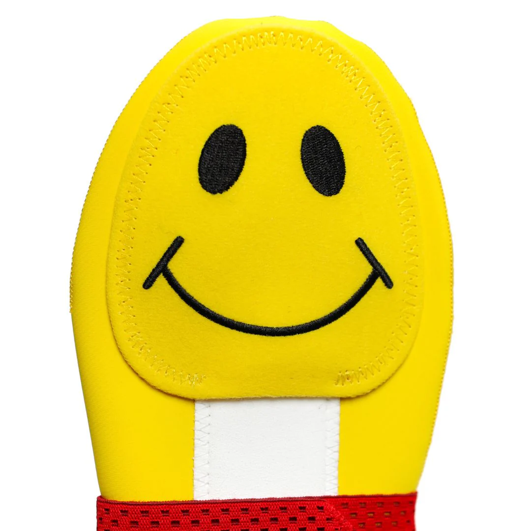 smiley sliding mitt | woosox milb collab - Image 3