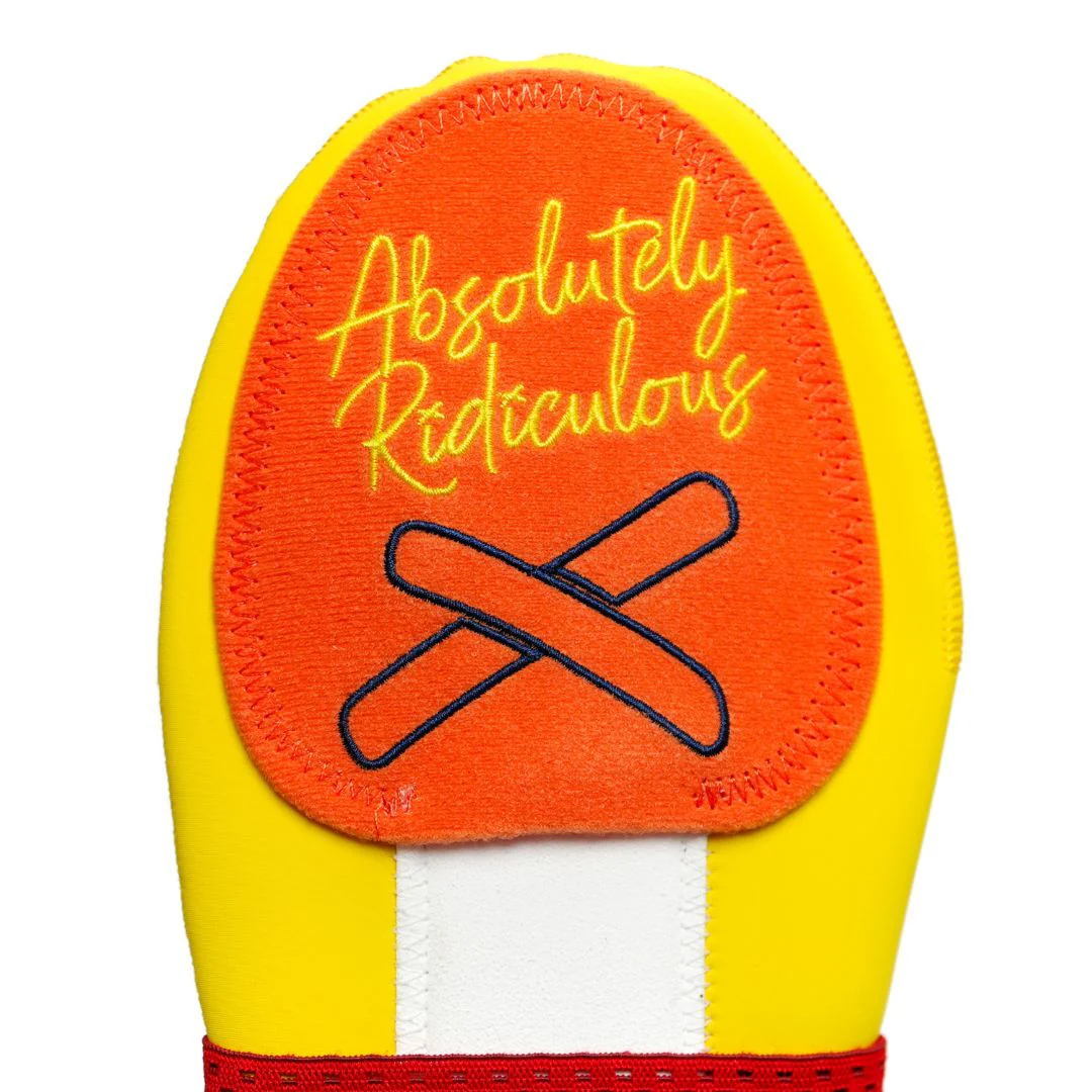 smiley sliding mitt | woosox milb collab - Image 7