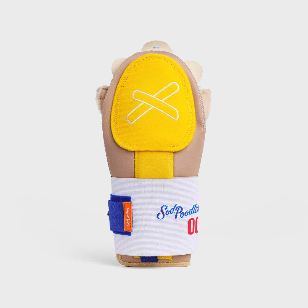 ruckus sliding mitt | amarillo sod poodles milb collab - Image 3