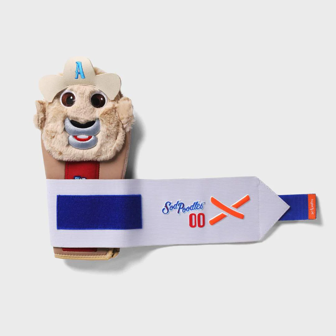 ruckus sliding mitt | amarillo sod poodles milb collab - Image 8