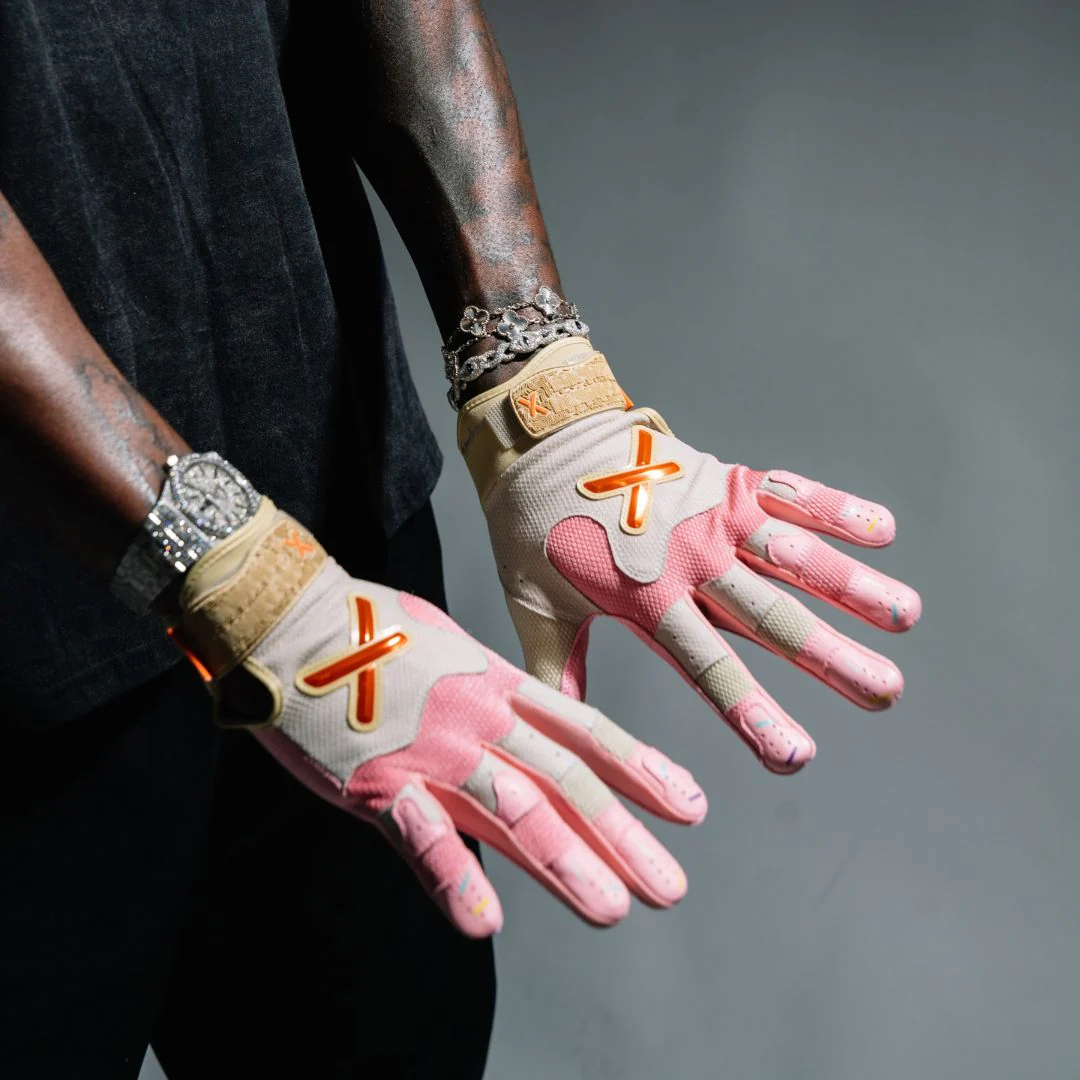strawberry ice cream batting gloves - Image 6