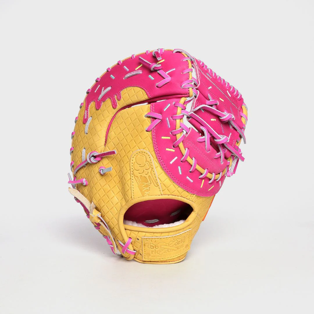 strawberry ice cream first base mitt - Image 2