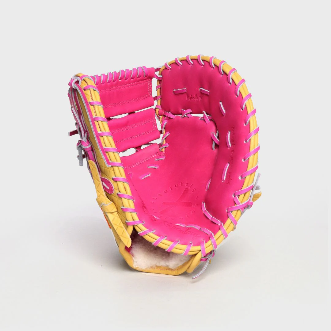 strawberry ice cream first base mitt - Image 3