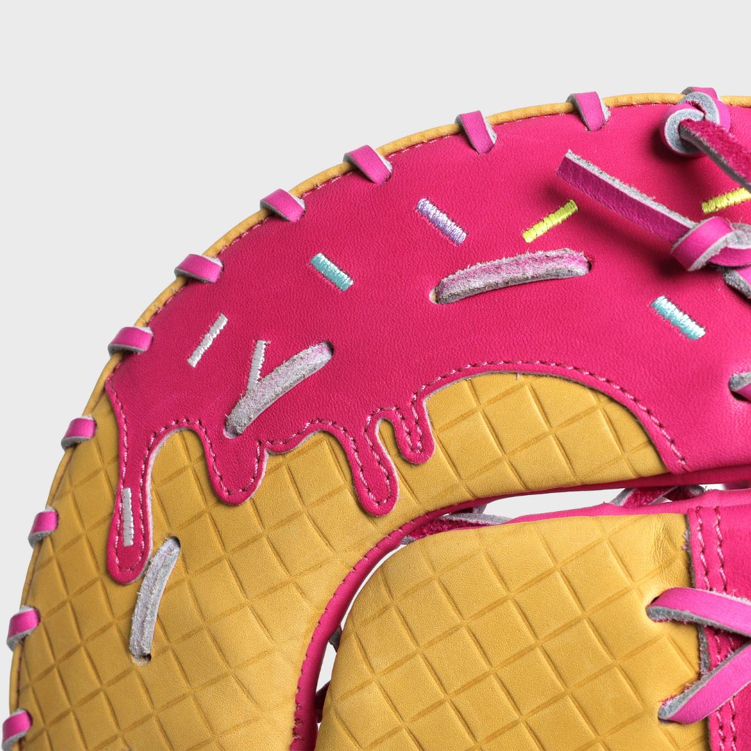 strawberry ice cream first base mitt - Image 5