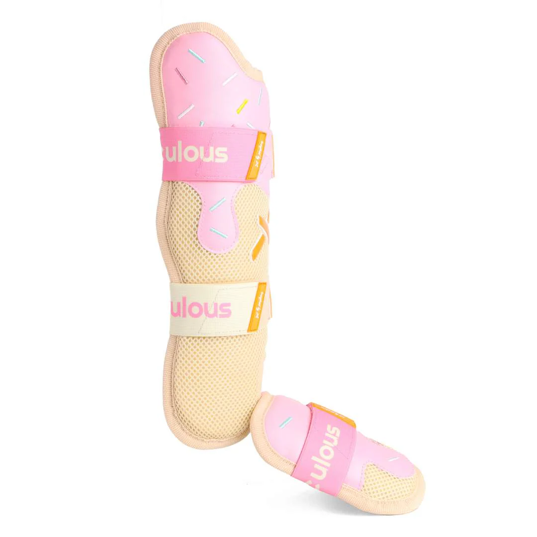 strawberry ice cream drip model leg guard - Image 3