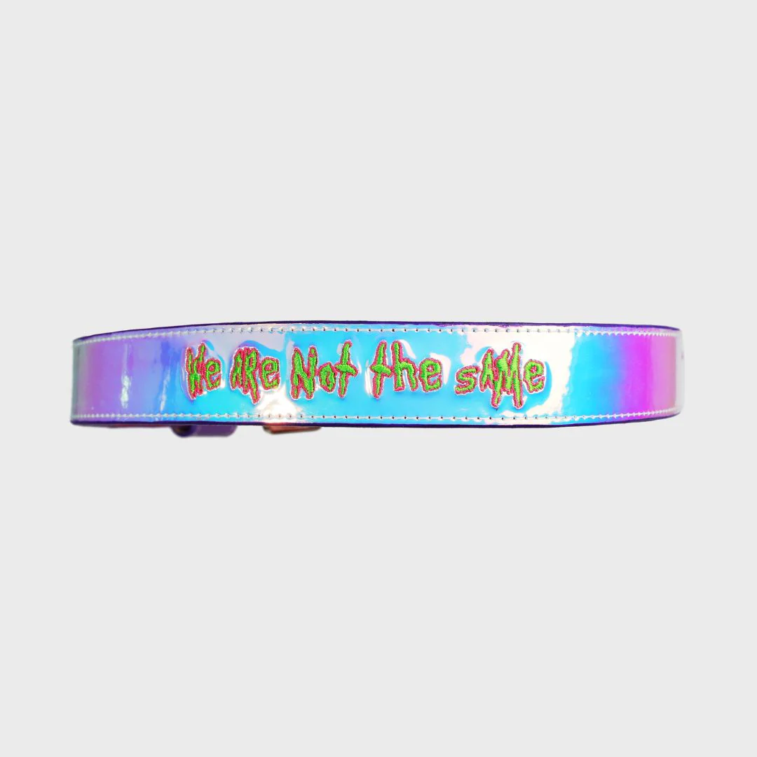 we are not the same leather belt | pre order - Image 5